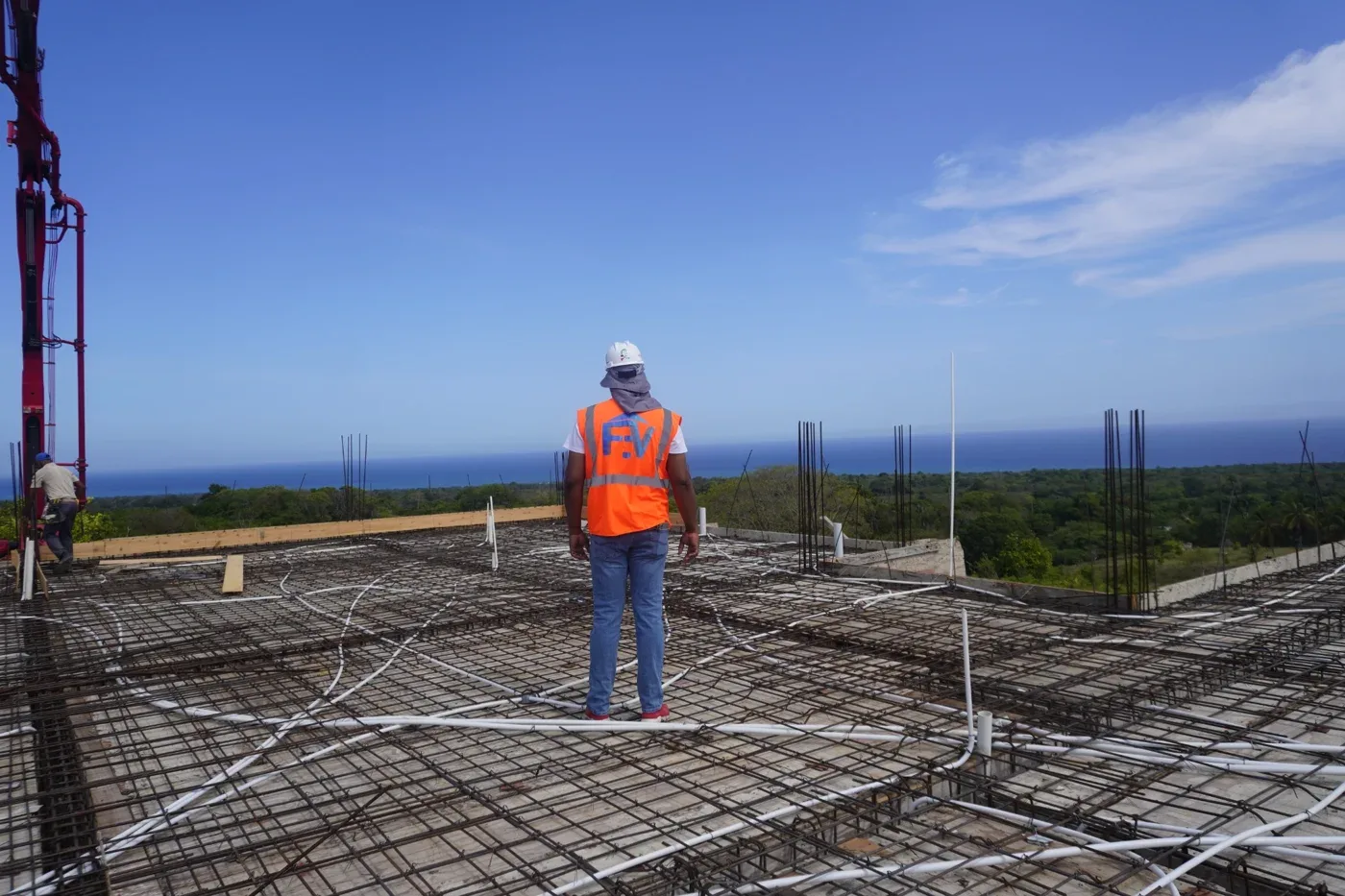 Supervisión de estructura en obra