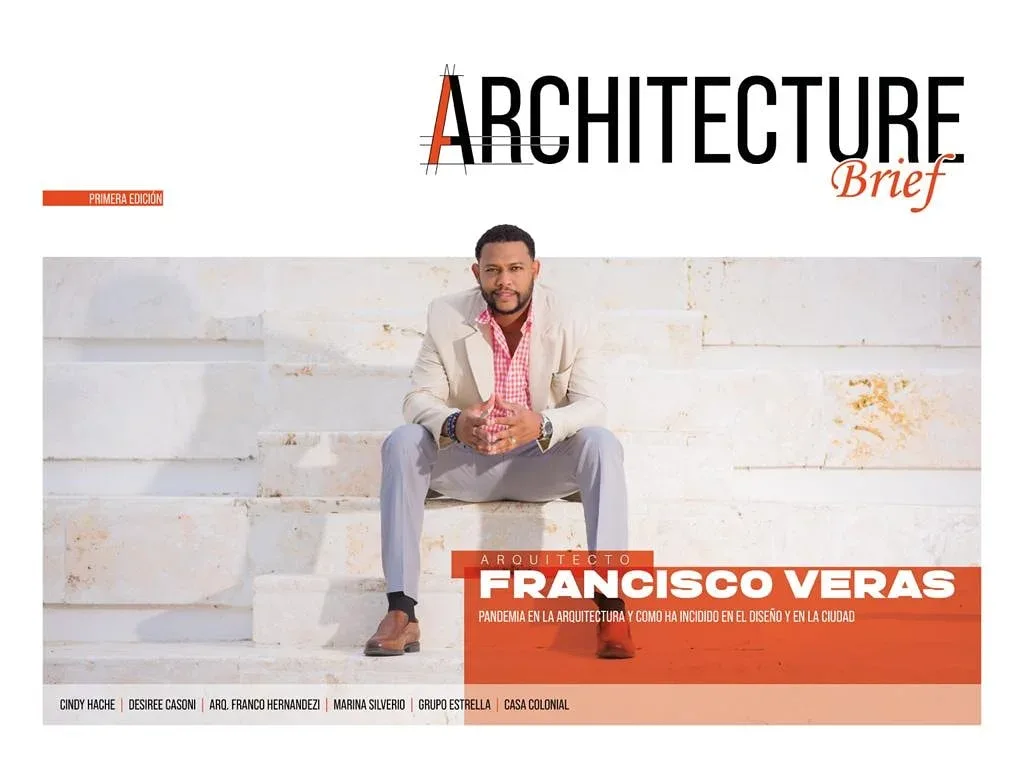 Portada Architecture Brief, primera edición, Francisco Veras